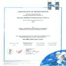 گواهینامه ISO 9001:2008 PLUS TICKIT